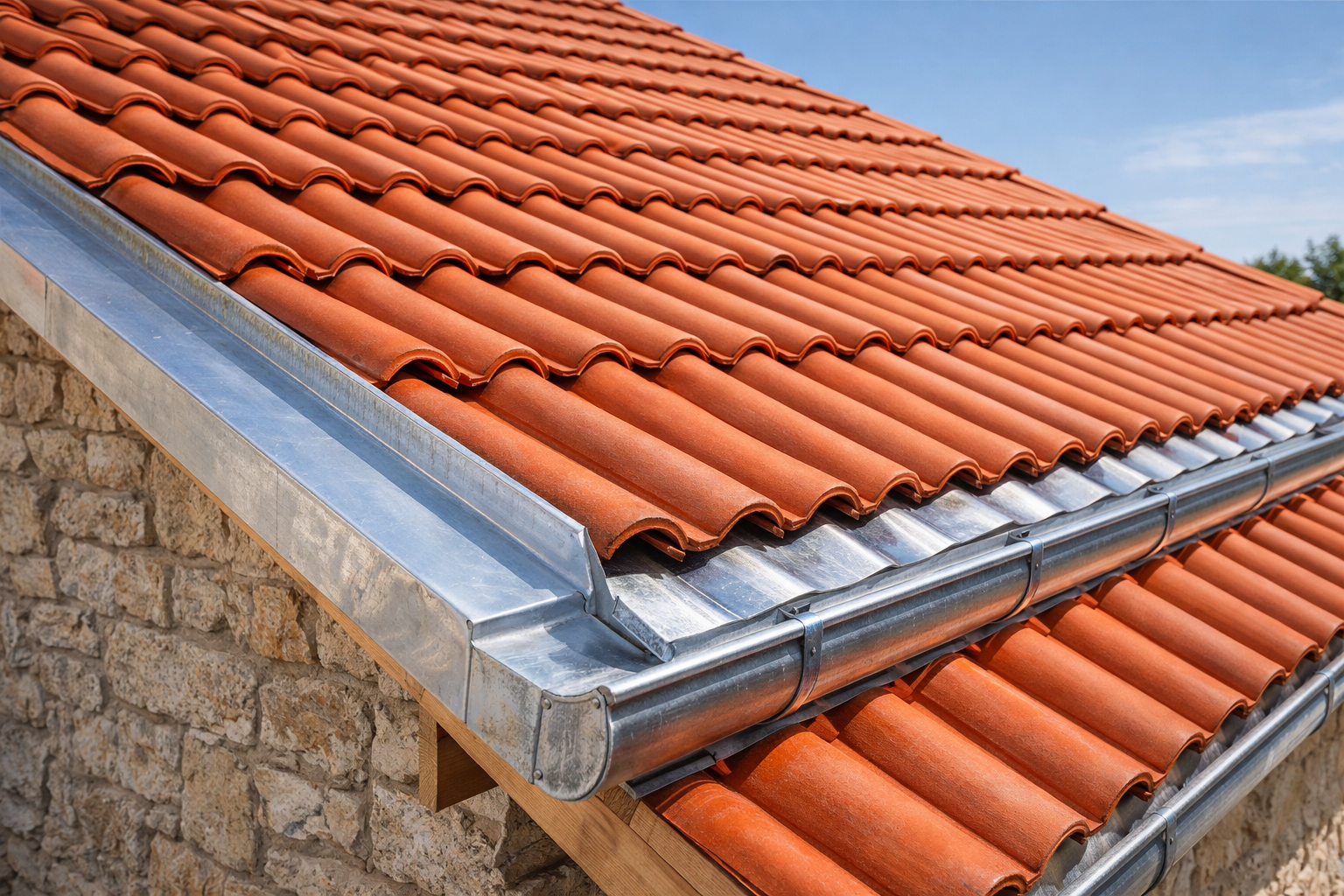 Travaux de couverture à Surgères 17 – rénovation d’une toiture en tuiles et travaus de démoussage