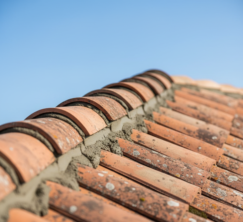 urgence couverture à Surgères 17 – rénovation d’une toiture en tuiles et travaus de démoussage