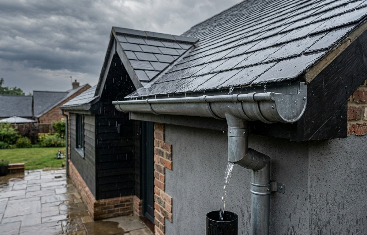 Intervention en urgence sur zinguerie et gouttière zinc à Surgères 17